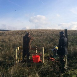 Clay Pigeon Shooting Coelbren, Powys