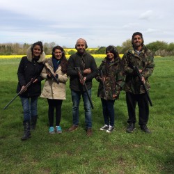 Clay Pigeon Shooting Spalding, Lincolnshire