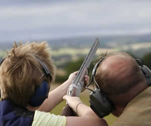 Clay Pigeon Shooting Crakemarsh, Staffordshire