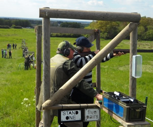 Clay Pigeon Shooting Church Enstone, Oxfordshire