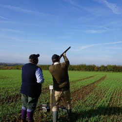 Clay Pigeon Shooting Nuthampstead, Hertfordshire