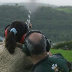 Clay Pigeon Shooting Coelbren, Powys