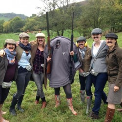 Clay Pigeon Shooting Coelbren, Powys