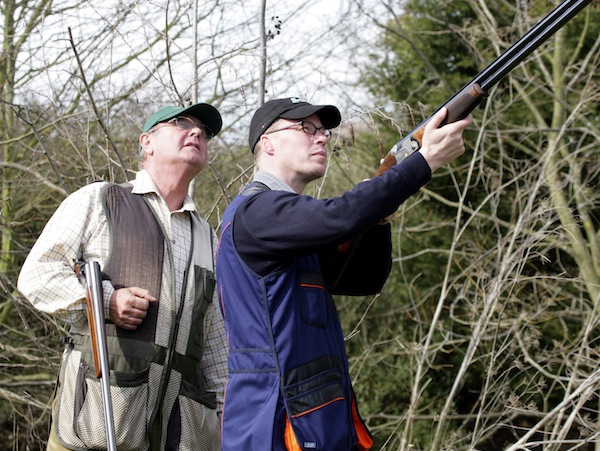 Clay Pigeon Shooting Bovington Camp, Dorset